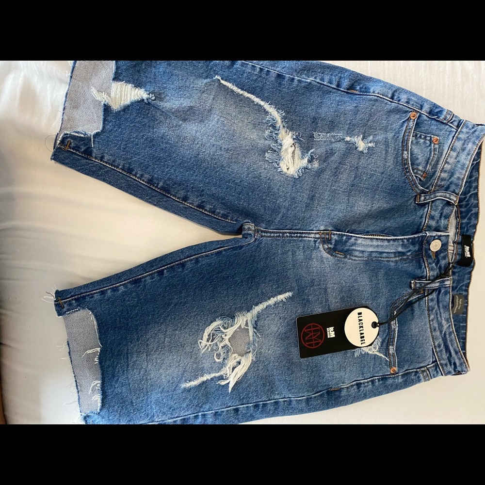 Blue Jean long shorts